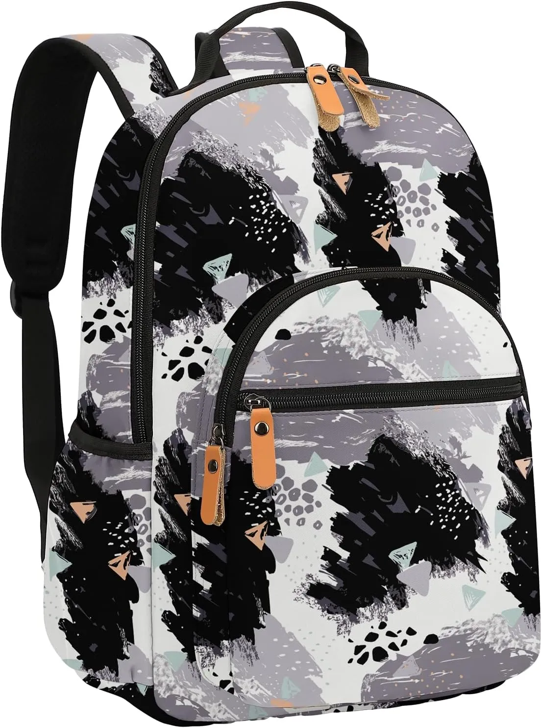 Travel Backpack for Women Laptop Backpack Water Resistant Stylish Backpacks College Dapack Cute Shoulder Carry On Bag Black