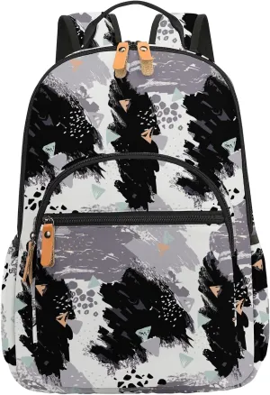 Travel Backpack for Women Laptop Backpack Water Resistant Stylish Backpacks College Dapack Cute Shoulder Carry On Bag Black