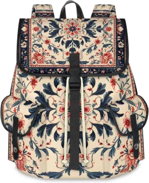 Travel Backpack For Women Men, Ritual Aztec Laptop Backpacks Rucksack Large Capacity Vintage Backpack Drawstring Backpack Casual Bookbags Water Resistant Daypack Bags For Outdoor Camping
