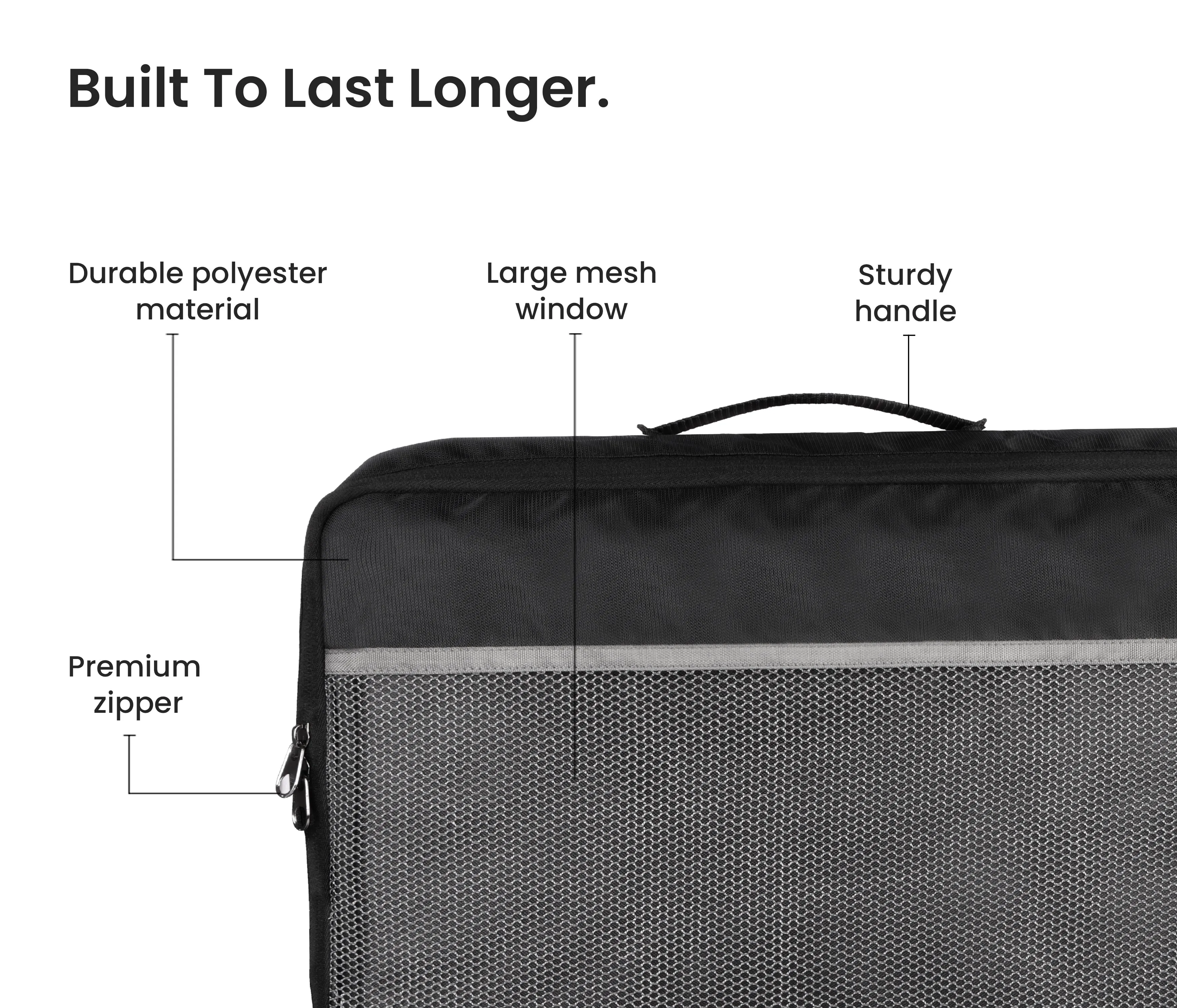 TravelFlexi Packing Cubes Travel Organizer (4 pcs)