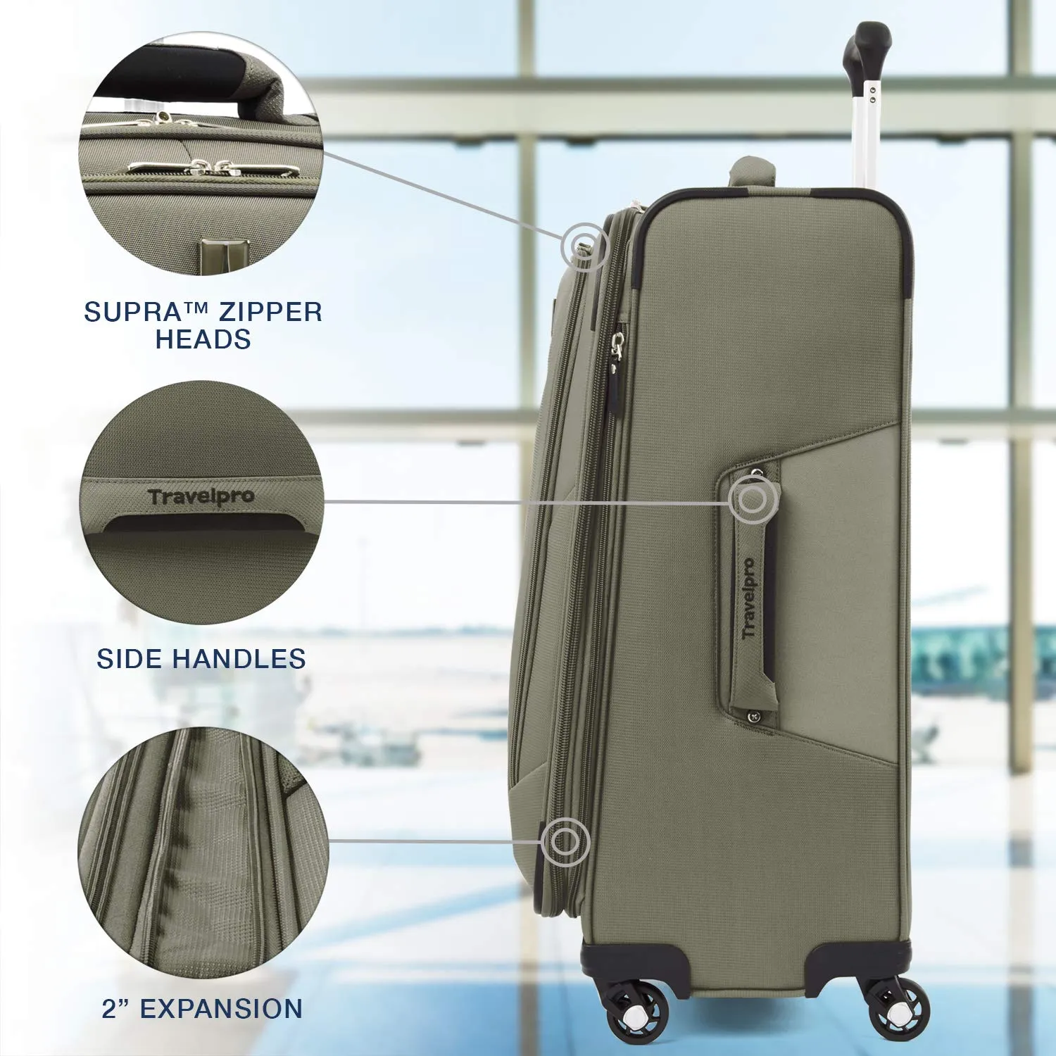 Travelpro Maxlite 5 Checked-Large 29-Inch 4-Wheel Softside Luggage