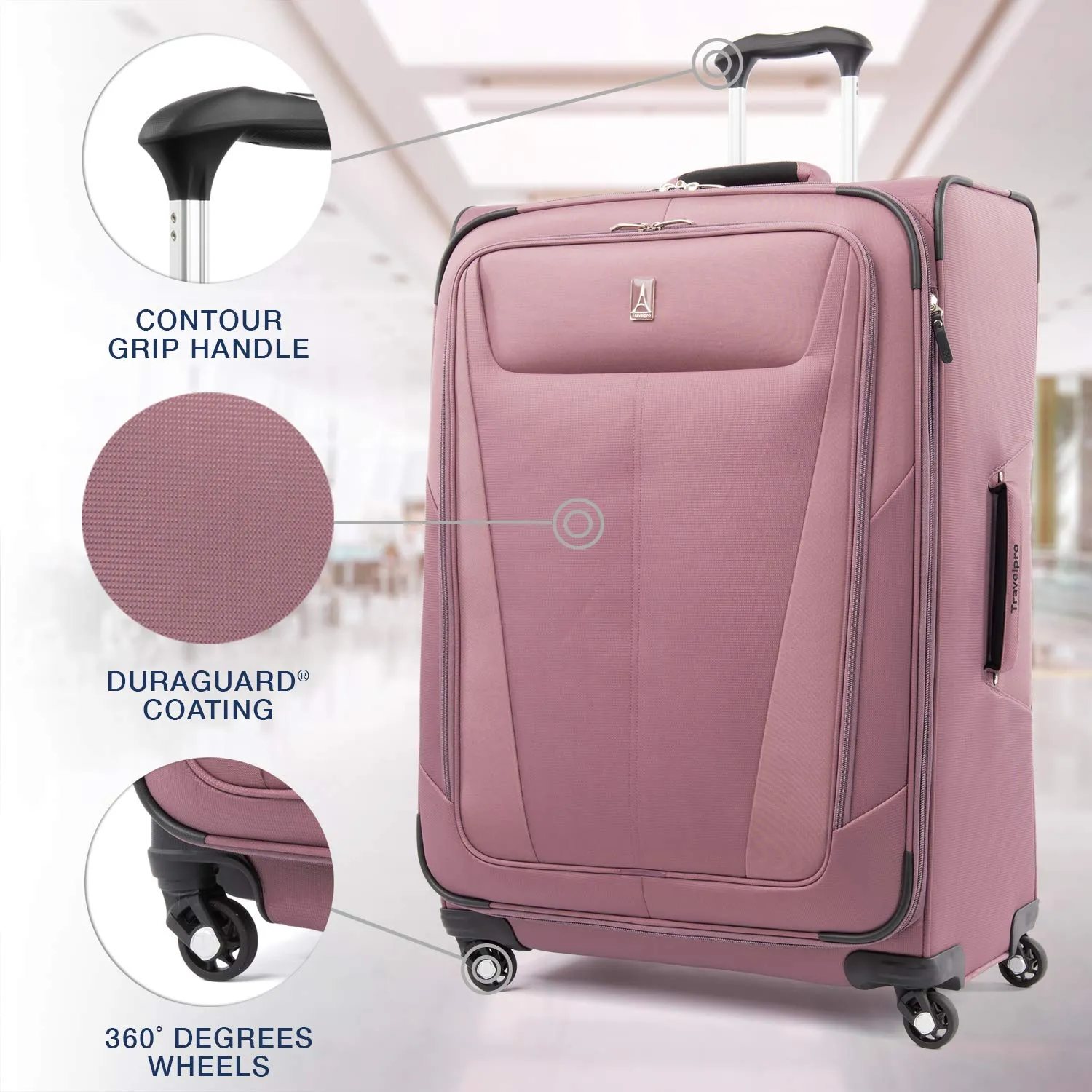 Travelpro Maxlite 5 Checked-Large 29-Inch 4-Wheel Softside Luggage