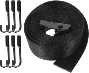 Treestand Strap Gear Hangers Hunting Gear Multi-Hook Accessory Holder for Bow Hanger Quiver Binoculars Tree Stand
