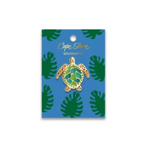 Turtle Enamel Pin - Cape Shore
