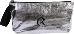Tyvek Makeup Bag-Water Resistant Travel Pouch with Wrist Strap-Lightweight& Eco-Friendly Cosmetic Organizer for Women
