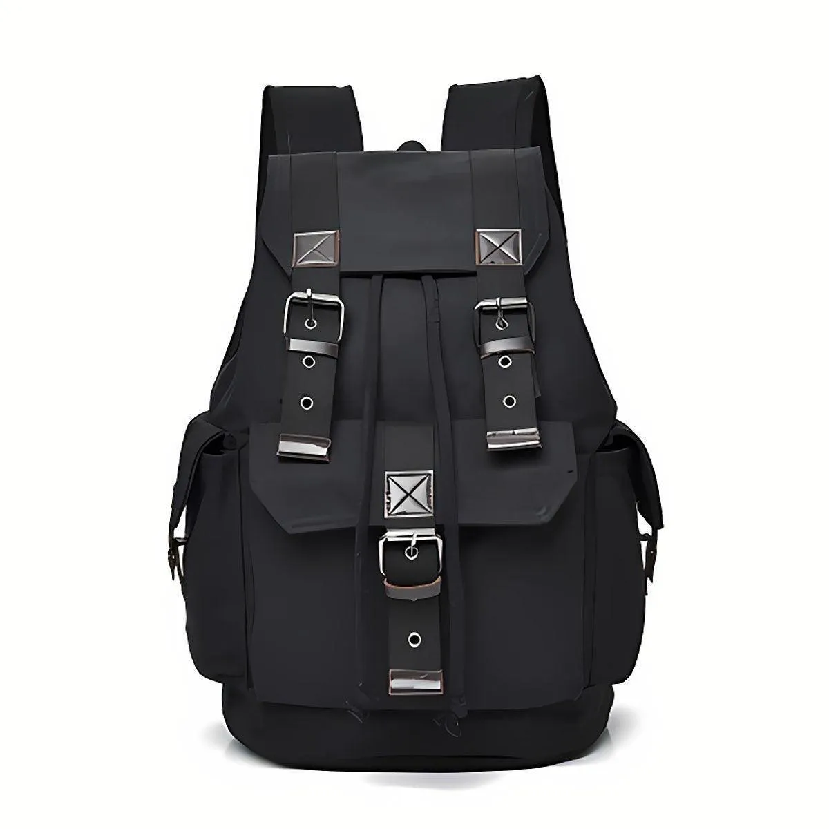 Unisex Retro Rucksack Large Capacity Travel Bag Leisure Backpack Schoolbag