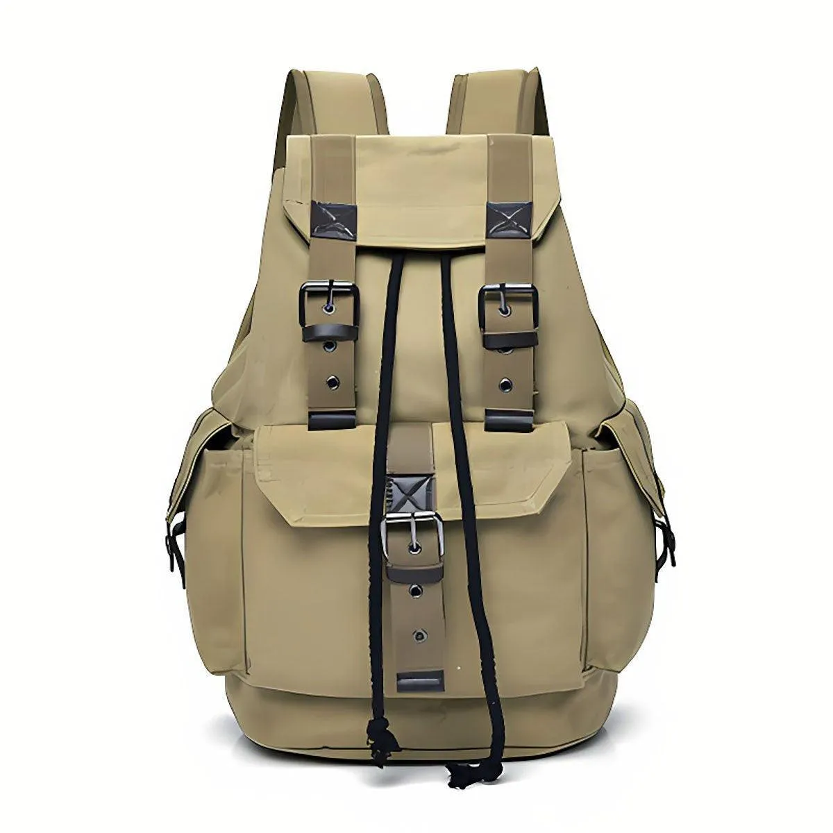 Unisex Retro Rucksack Large Capacity Travel Bag Leisure Backpack Schoolbag