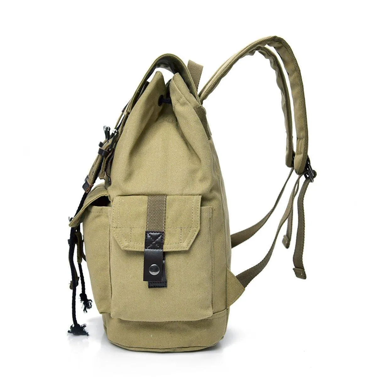 Unisex Retro Rucksack Large Capacity Travel Bag Leisure Backpack Schoolbag