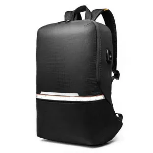 Unisex Stylish Anti-Theft Backpack with USB Charging Port