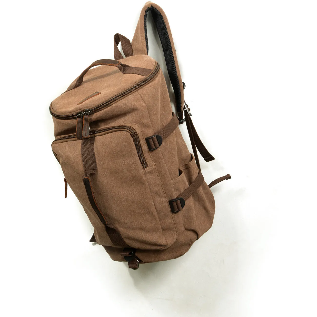 Unisex Vintage Canvas Backpack for Travel and Hiking