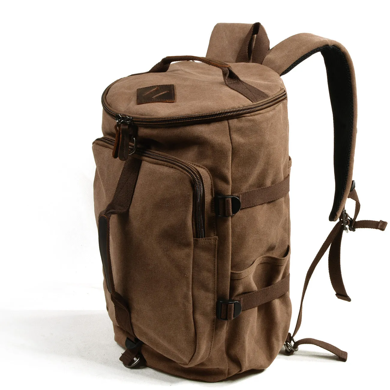 Unisex Vintage Canvas Backpack for Travel and Hiking