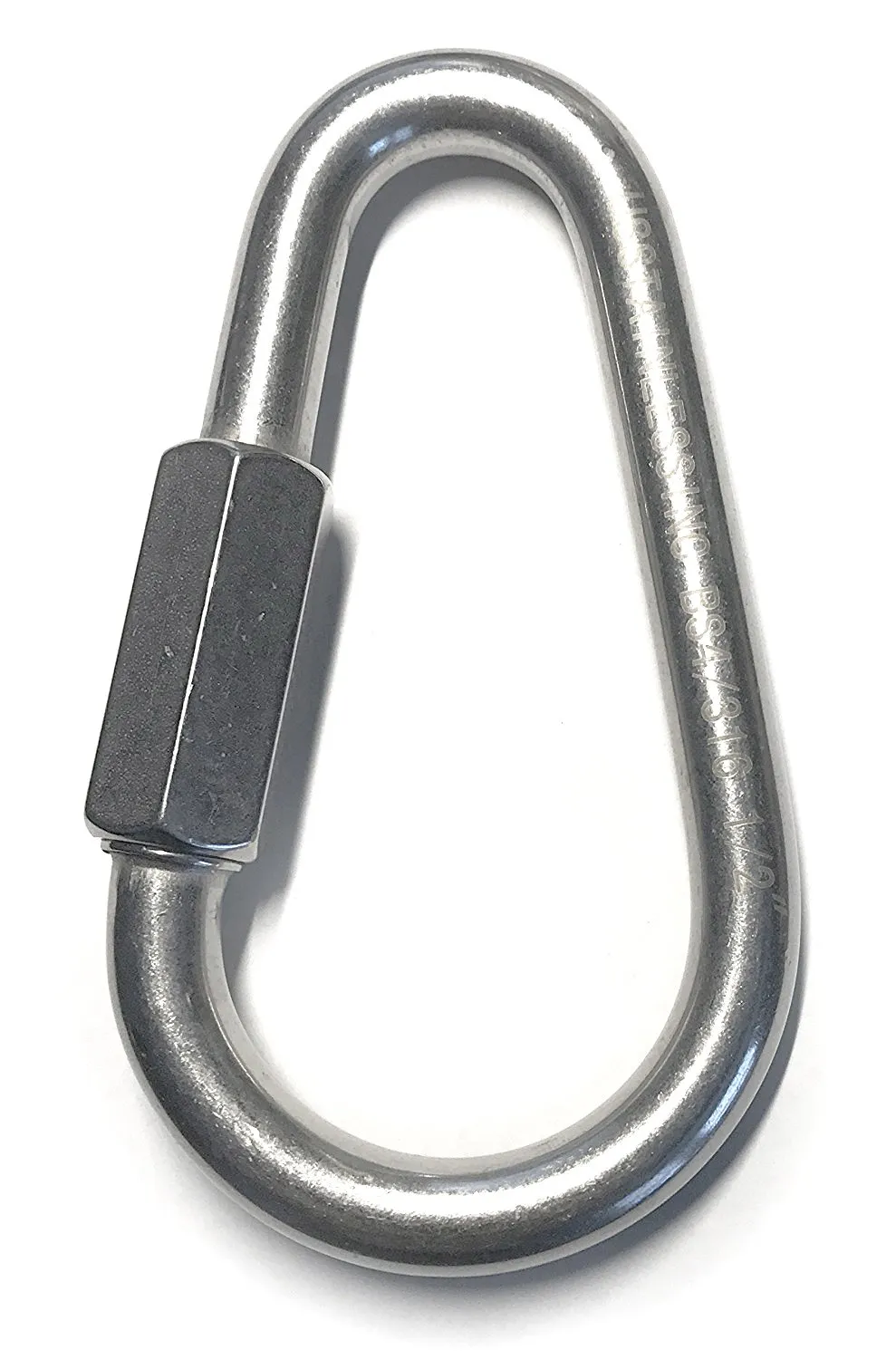 US STAINLESS Stainless Steel 316 Pear Shape Quick Link 1/2" (12mm) Marine Grade