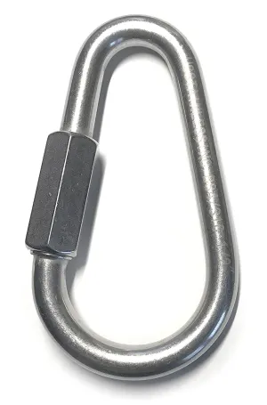 US STAINLESS Stainless Steel 316 Pear Shape Quick Link 1/2" (12mm) Marine Grade