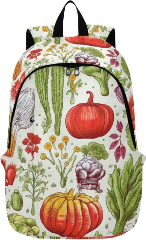 Veggies Vegetables Molasses Travel Laptop Backpack for Women Large Work Backpack Lightweight Back Packs Personal Item Gym Bag for Men Work Travel Airplanes Business Weekend