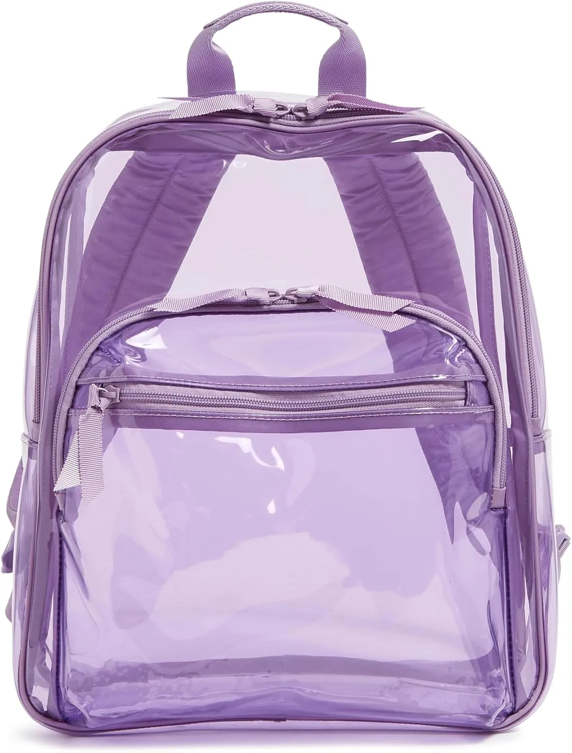 Vera Bradley Clear Large Backpack, Purple Rhapsody