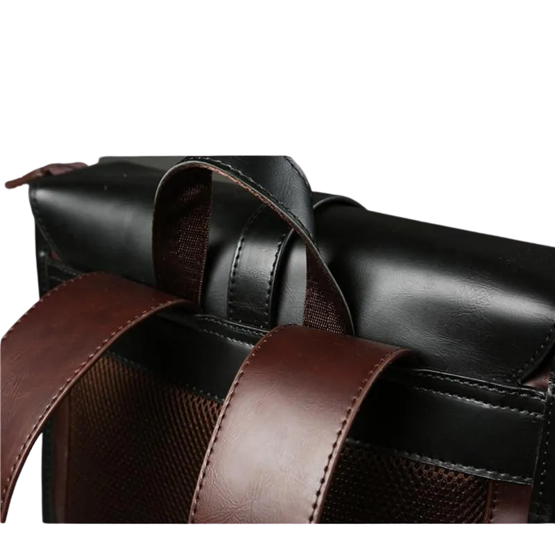 Vick Vintage Laptop Leather Backpacks Bag