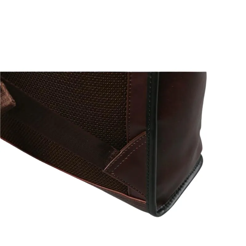 Vick Vintage Laptop Leather Backpacks Bag