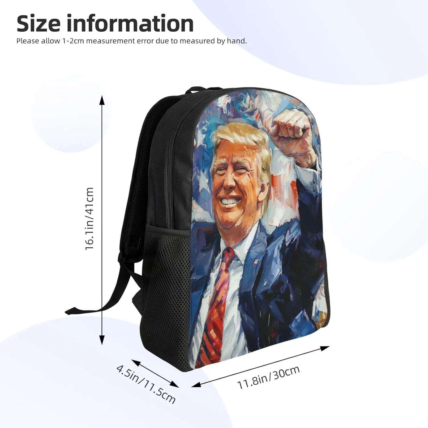 Victory Trump Backpack Waterproof Anti Theft Durable Light Laptop Bag Backpacks For Women Men Travel Gym Backpack