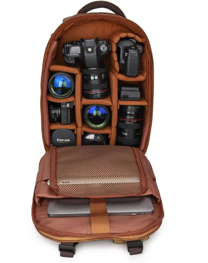 Vintage Camera Backpack | Sierra Nevada