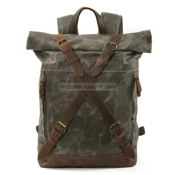 Vintage Canvas Rucksack