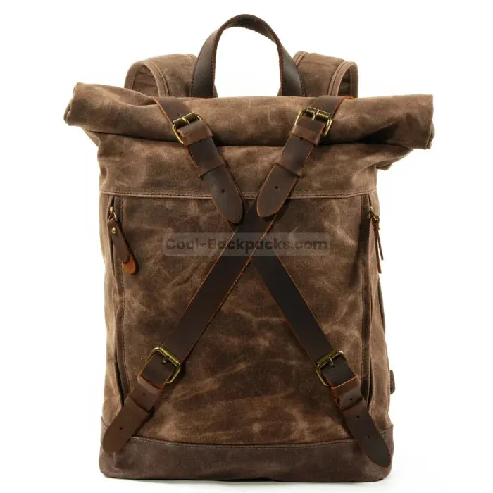 Vintage Canvas Rucksack