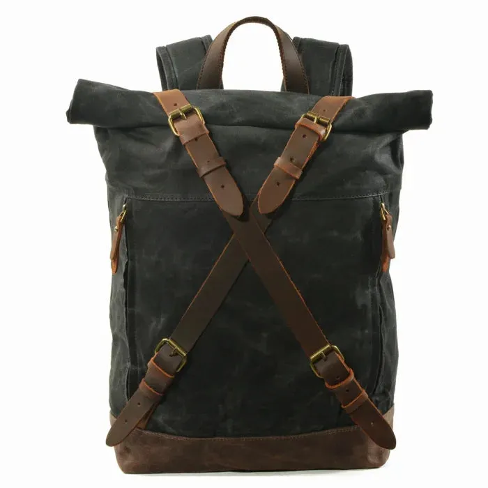 Vintage Canvas Rucksack