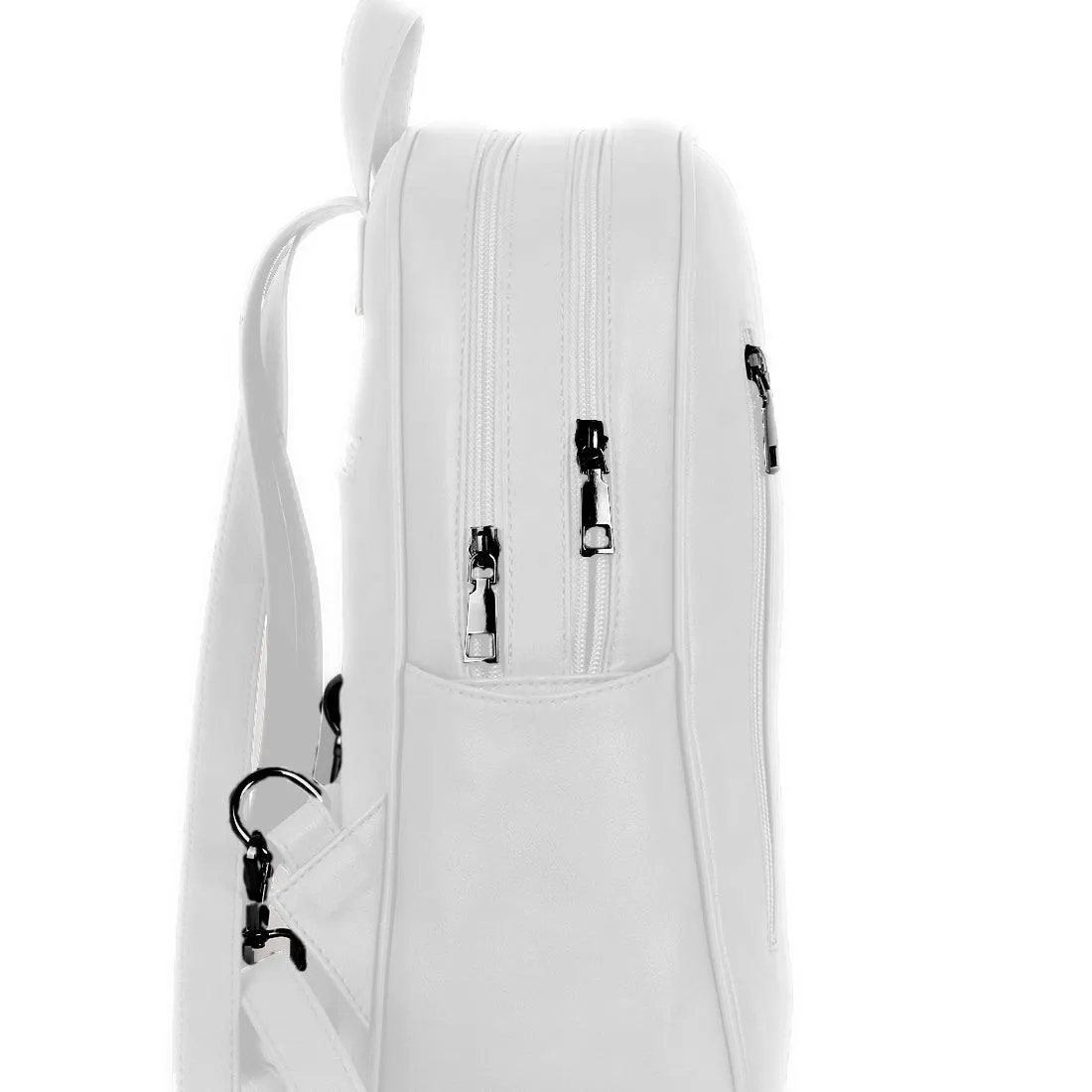 White Mixed Backpack Pretty Woman