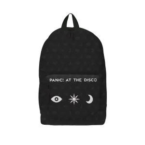 Wholesale Rocksax Panic! At The Disco Backpack - 3 Icons