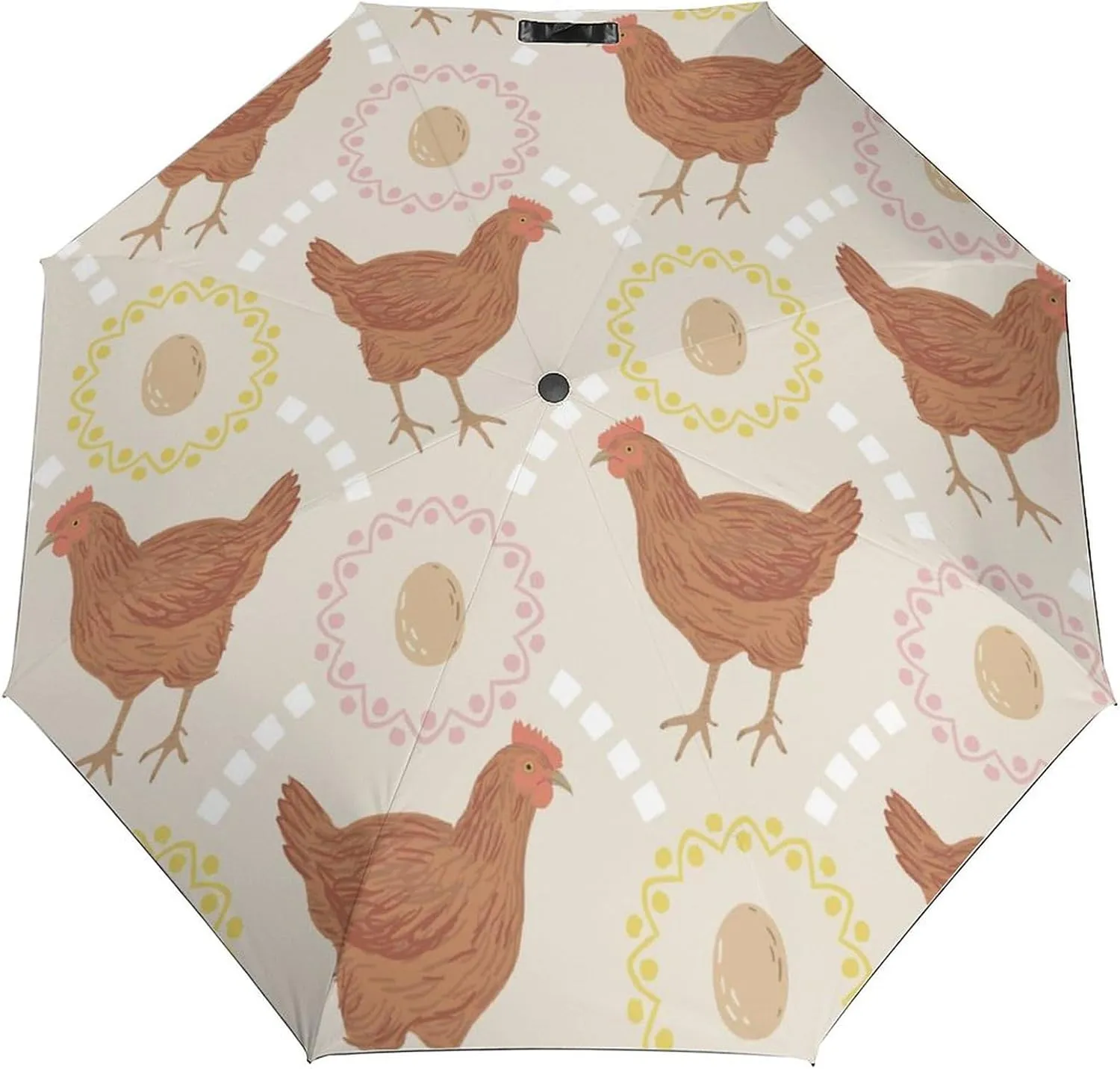 Windproof Travel Umbrellas for Rain,Underwater Creatures Durable & Compact Umbrella-Waterproof Canopy for Backpack, Purse, Portable, Umbrella for Travel