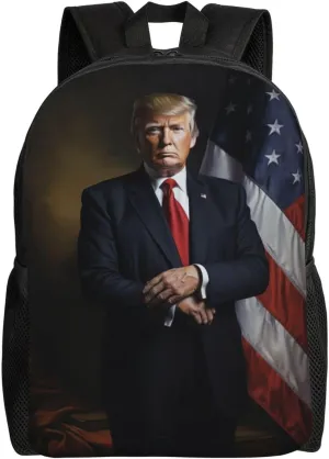 Xerial Solemn Trump Backpack Waterproof Anti Theft Durable Light Laptop Bag Backpacks For Women Men Travel Gym Backpack