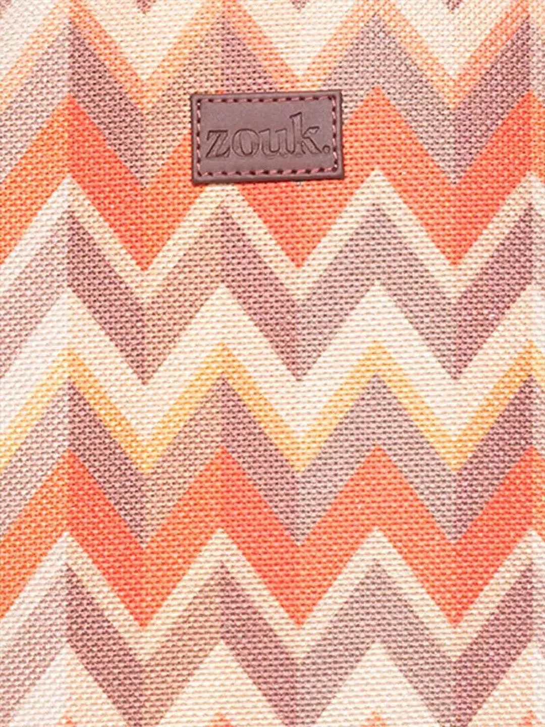 ZOUK Geometric Printed Backpack