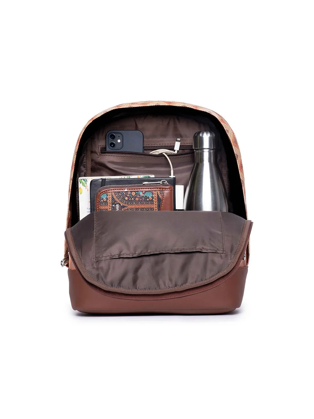 ZOUK Geometric Printed Backpack