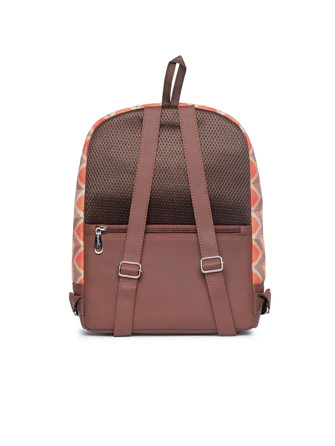 ZOUK Geometric Printed Backpack